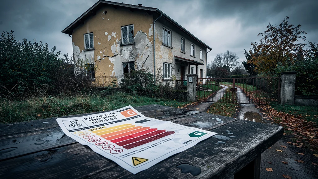 Un DPE catastrophique a fait chuter le prix de la maison qu’on visait